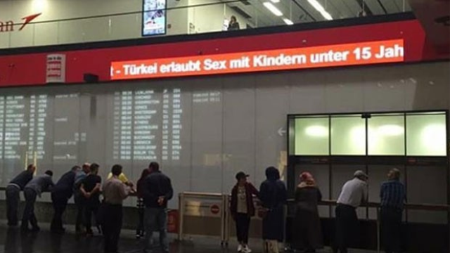 Viyana'da "Türkiye" Skandalı