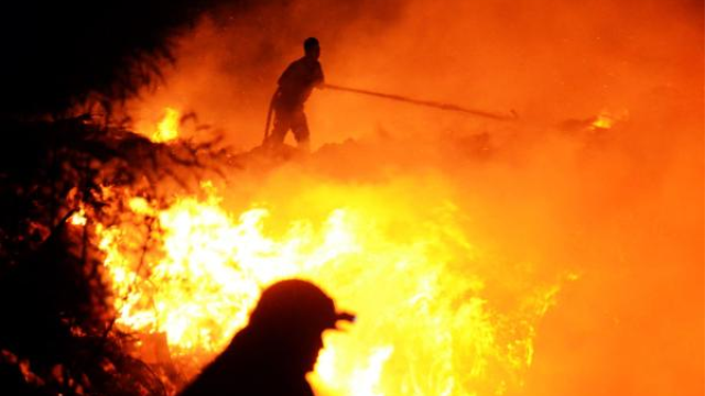 Bodrum'da Yangın Söndürülemiyor