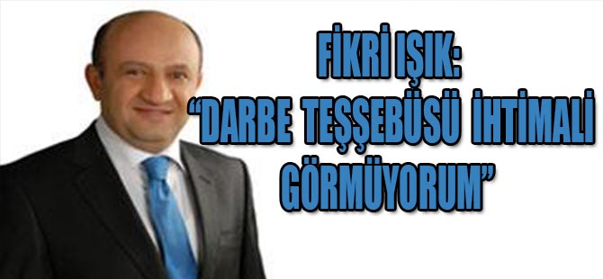 'İkinci darbe teşebbüsü ihtimalini görmüyorum'