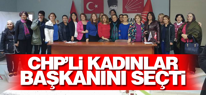 CHP'li kadınlar başkanını seçti