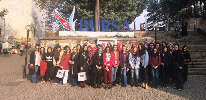 Akademi Lise öğrencileri Bursa’da inceleme gezisine katıldı