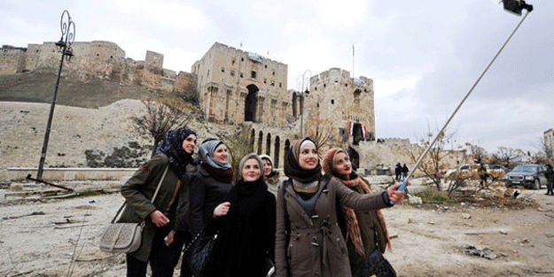 Burası Halep… Şoke eden fotoğraflar!