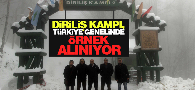 Diriliş Kampı, Türkiye genelinde örnek alınıyor