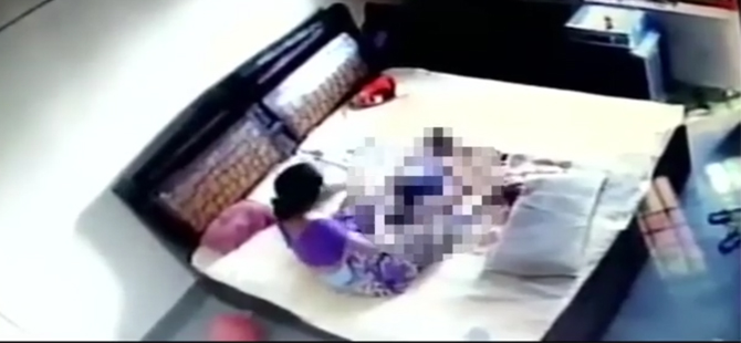 Yatak odasına gizli kamera yerleştiren kocaya şok!