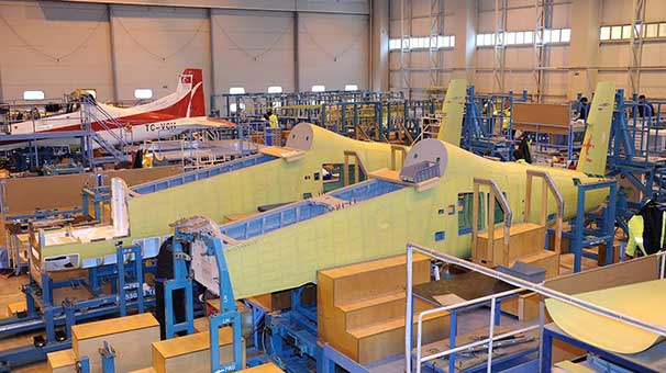 Hürkuş'un gövdesi 'hazır'