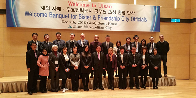 Kardeş şehir Ulsan’da yapılan çalıştayda Kocaeli tanıtıldı