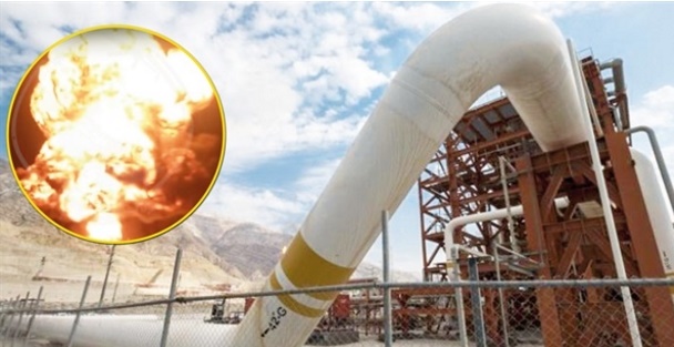 İran'da petrol boru hattına saldırı!