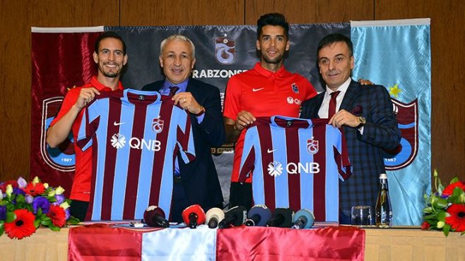 Trabzonspor'da Mas ve Pereira imzayı attı