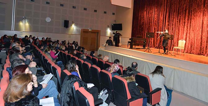 Konservatuvar öğrencilerinin performansı çok beğenildi