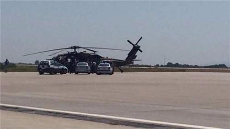 FETÖ'cü 9 albay helikopterle Türkiye'ye gönderildi