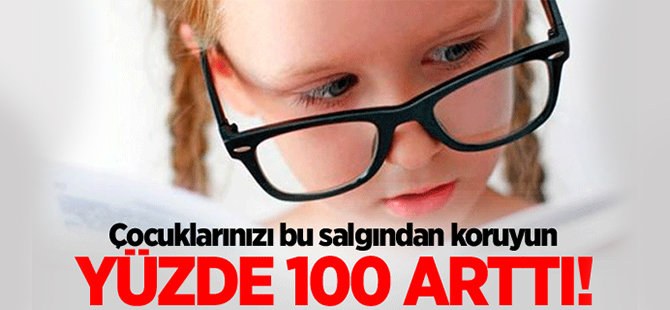 Çocuklarınızı miyop salgınından koruyun