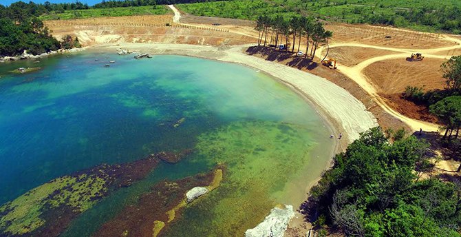 Miço Koyu şimdiden yaza hazırlanıyor