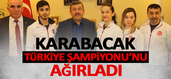 Karabacak Türkiye Şampiyonu'nu Ağırladı