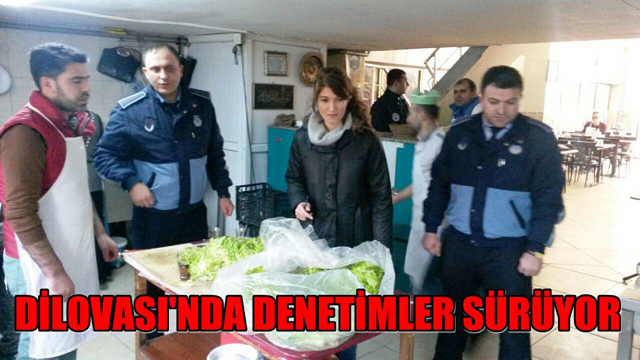 Dilovası'nda denetimler sürüyor