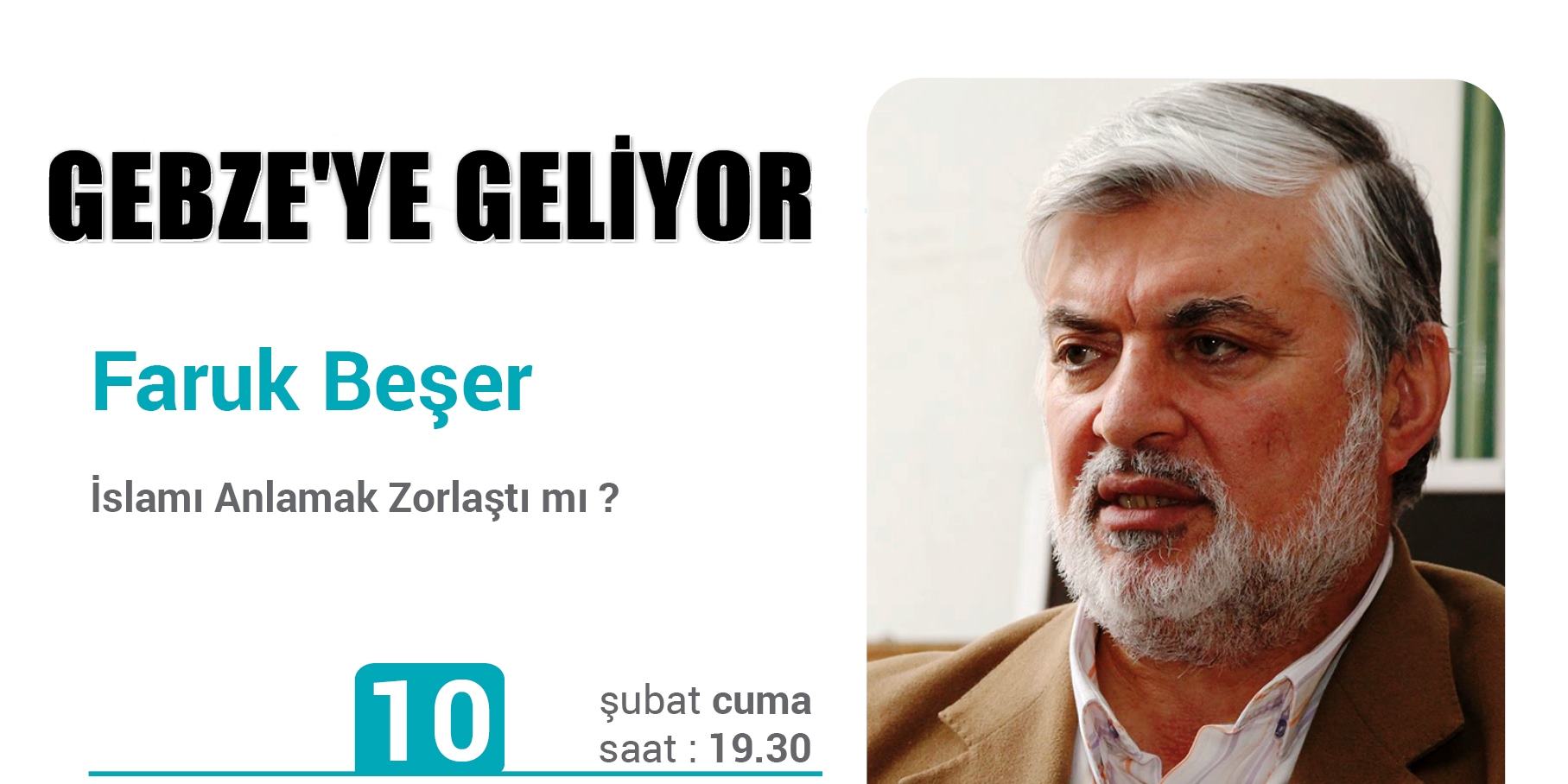 Faruk Beşer Gebze’ye geliyor