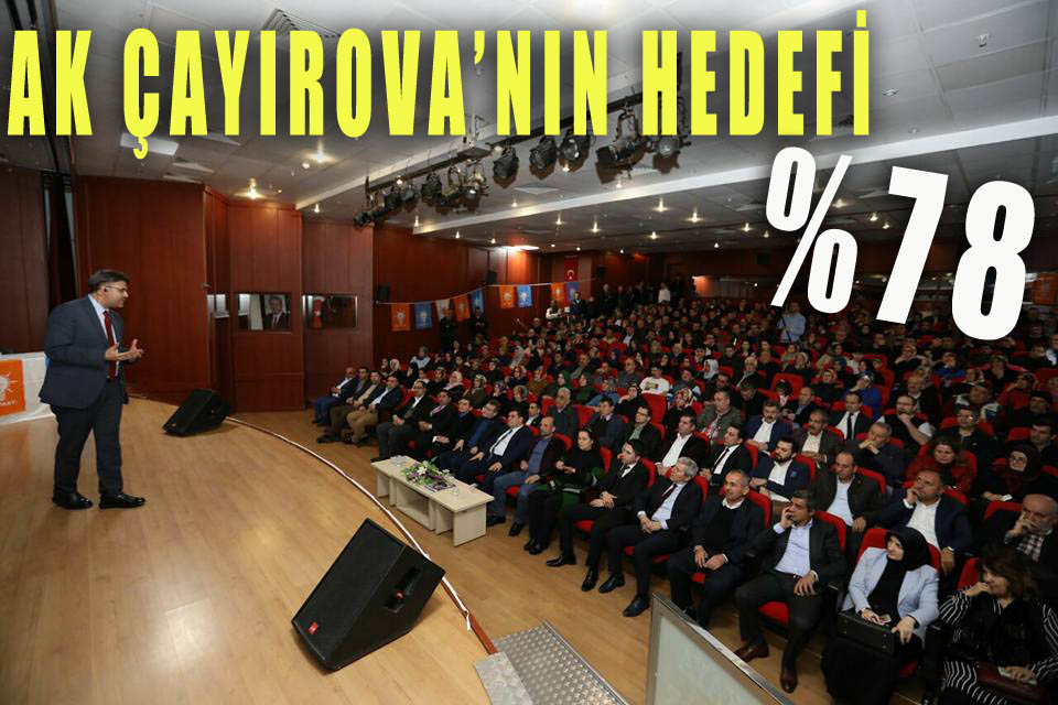 Çayırova'nın hedefi %78