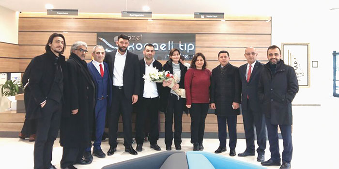 Özel Kocaeli Tıp kahramanları ağırladı