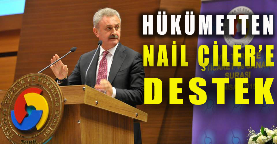 Nail Çiler'in önerisine hükümetten destek!
