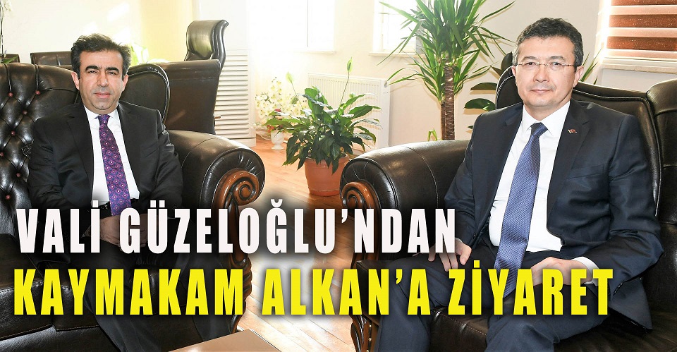 Vali'den Dilovası Kaymakamına ziyaret