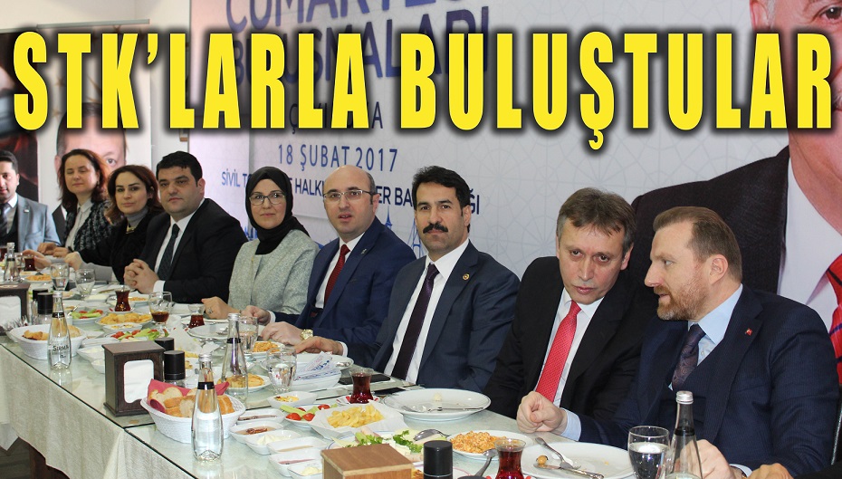 AK Çayırova STK'larla bir araya geldi