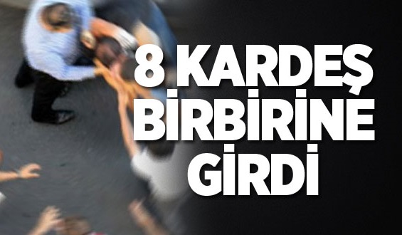 Miras yüzünden sokak ortasında kavga ettiler