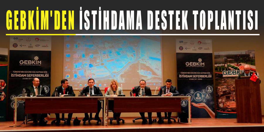 GEBKİM'den istihdama destek