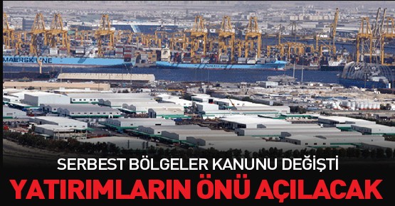 Serbest bölgelere süper teşfik