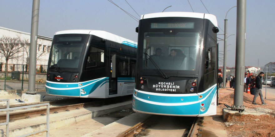 2. tramvay da İzmit’e getirildi