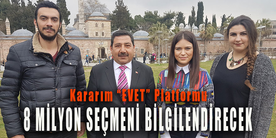 8 milyon yeni seçmeni bilgilendirecekler