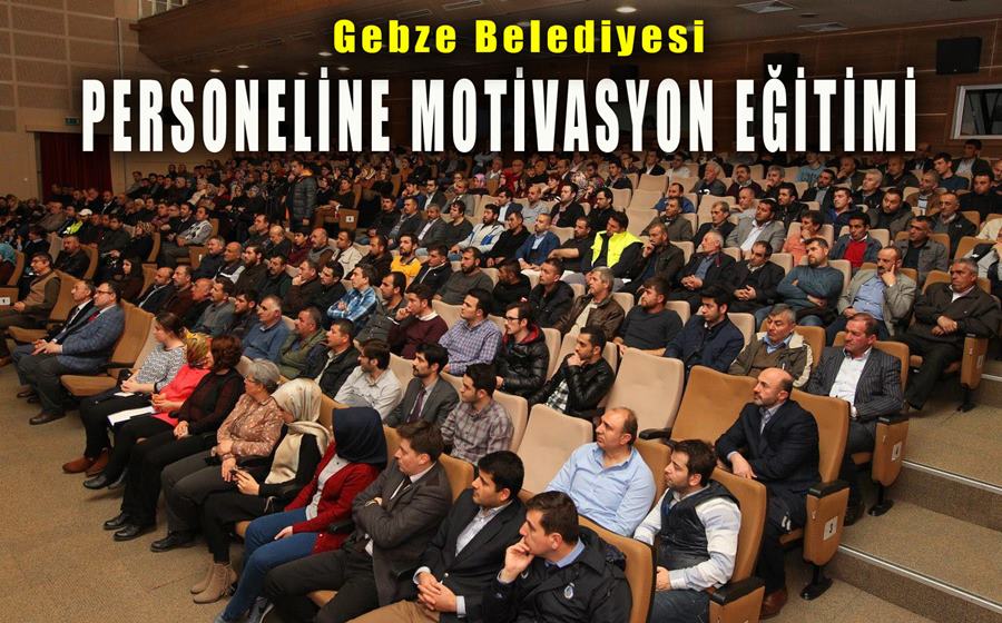 Belediye personeline motivasyon semineri