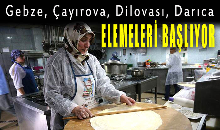 Yöresel Yemek Yarışması ilçe elemeleri başlıyor