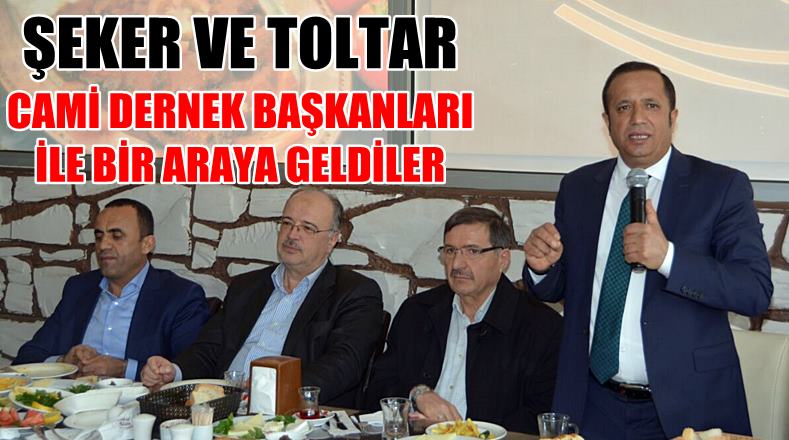 Cami dernek başkanları ile bir araya geldiler