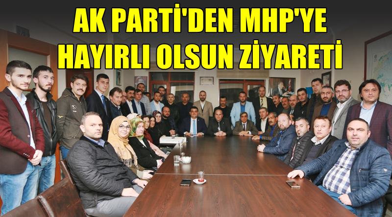 Kılıç ve ekibinden MHP'ye hayırlı olsun ziyareti