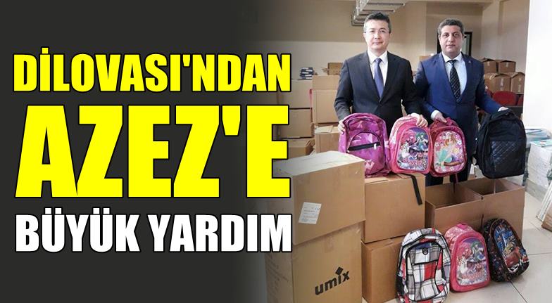 Dilovası'ndan Suriye'ye büyük yardım