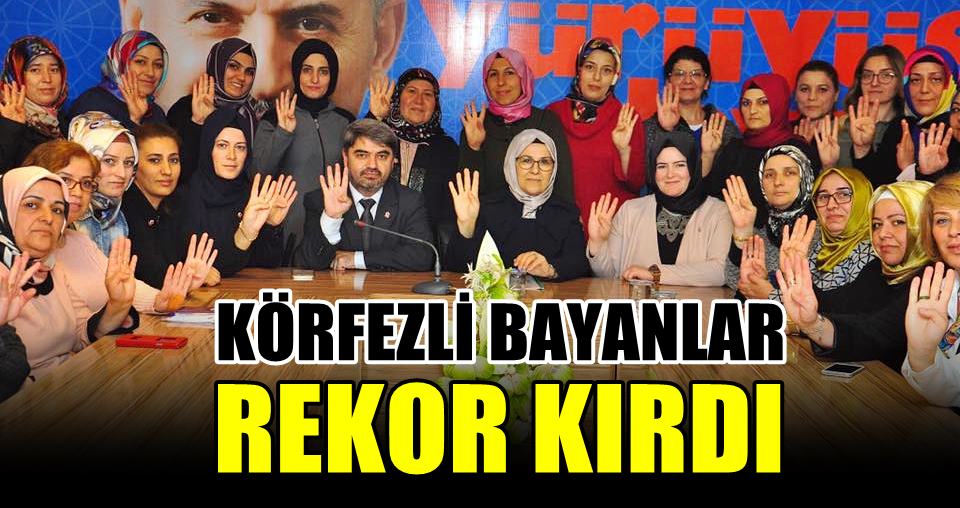 Körfezli kadınlar rekor kırdı