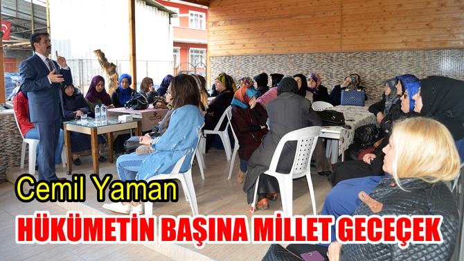 Yaman” Hükümetin Başına Millet Geçecek”