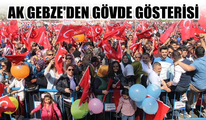 Gebze "EVET" diye haykırdı