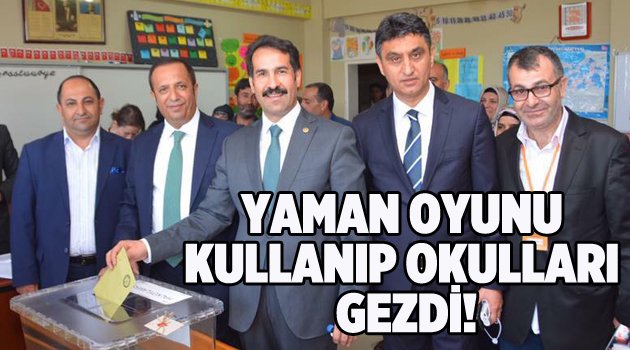 Yaman oyunu kullandı!