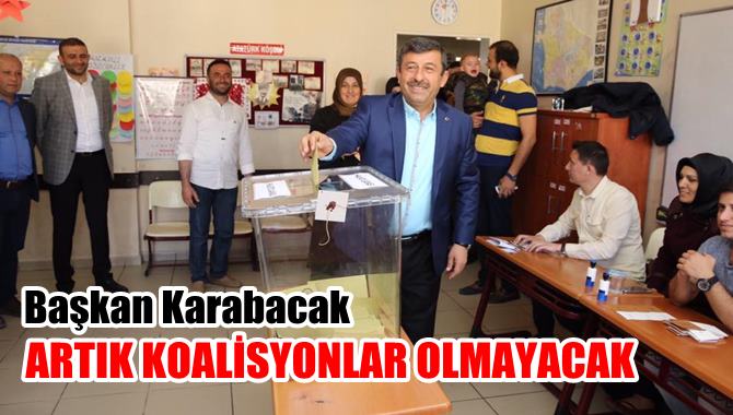 Karabacak oyunu kullandı