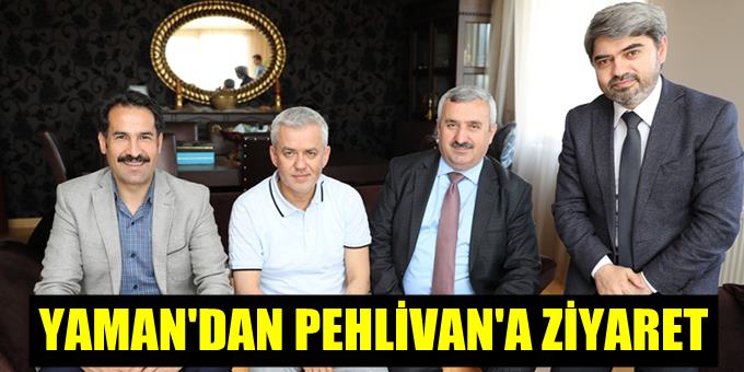Yunus Pehlivan'a geçmiş olsun ziyareti