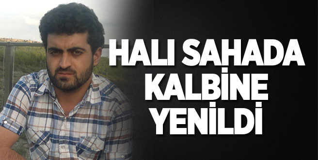 Halı sahada kalbine yenildi