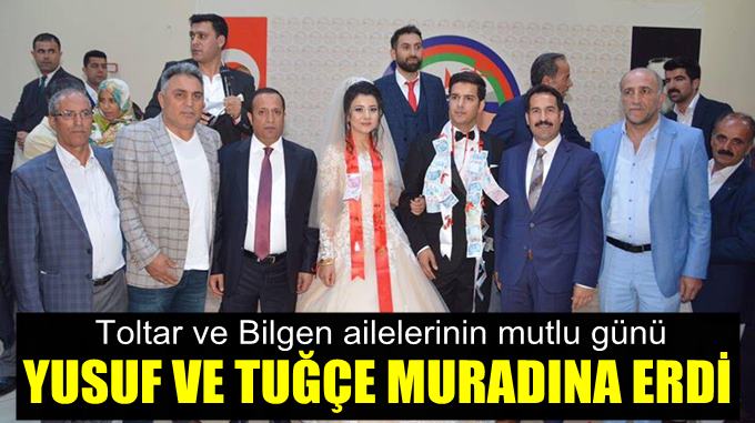 Toltar ve Bilgen ailelerinin mutlu günü