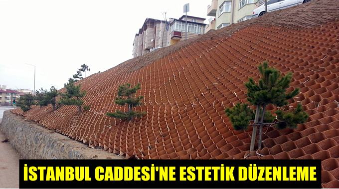 İstanbul Caddesi’ne estetik düzenleme