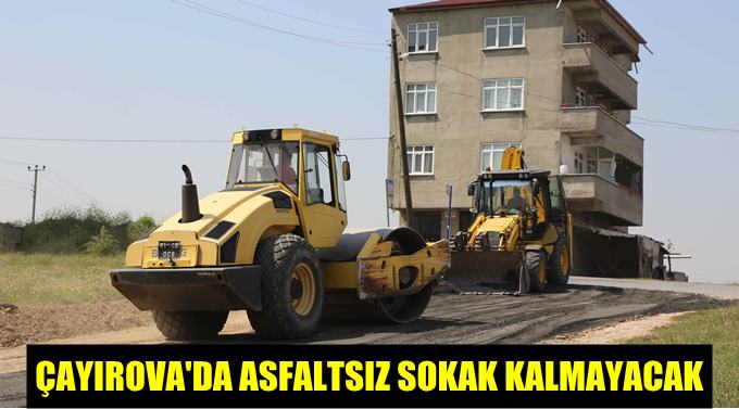 Çayırova’da yoğun çalışma!