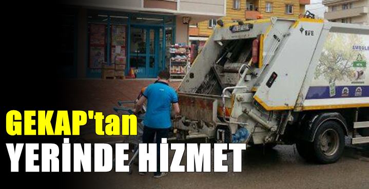 GEKAP’tan yerinde hizmet