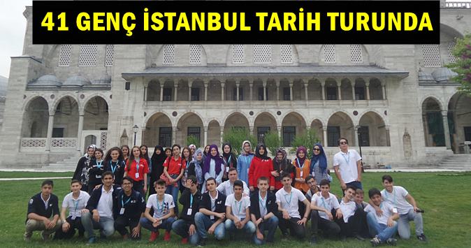 41 Genç İstanbul tarih turunda