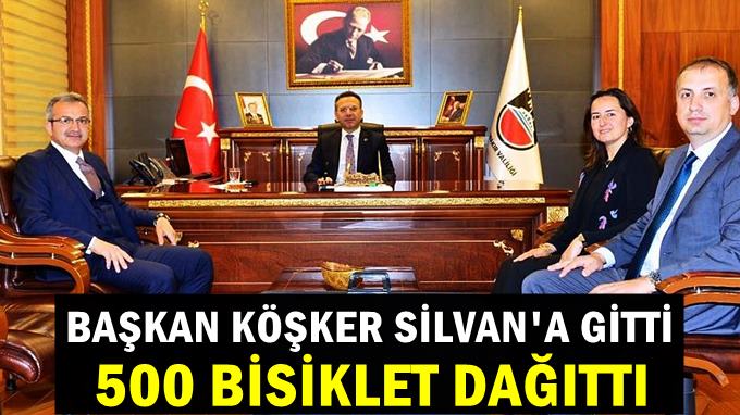 Başkan Köşker Silvan’da