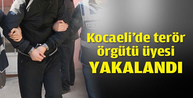 Gebze'de terör örgütü üyesi yakalandı