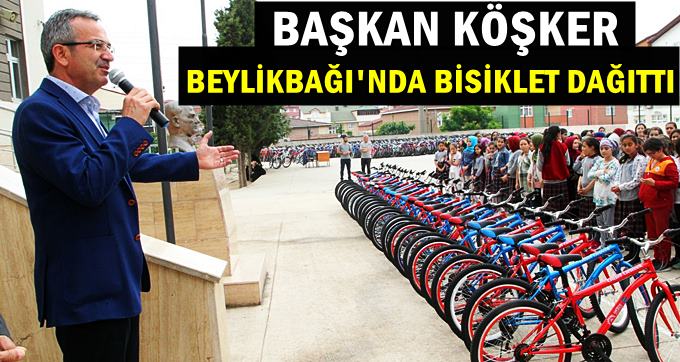 5. sınıflar bisikletlerine kavuşuyor