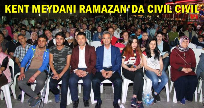 Gebze Kent Meydanı Ramazan’da cıvıl cıvıl